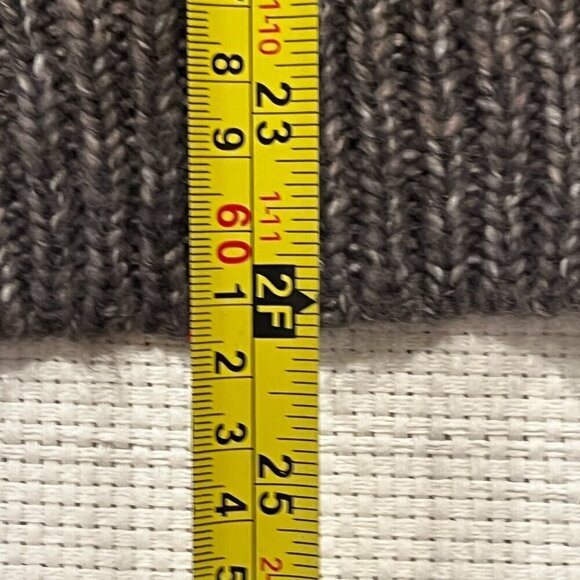 Womens‎ Wool Blend Large Ombré One Button Knit Cardigan Sweater Shawl Collar - Picture 10 of 11